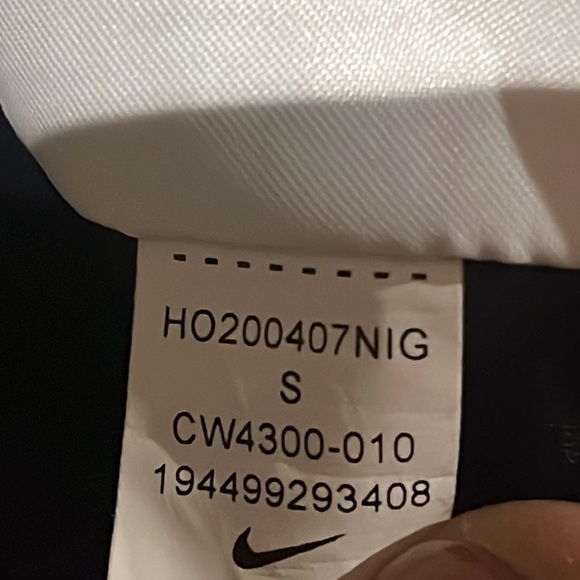 Nike Half-Zip Tech Fleece Long Sleeve Dress Black/Black Size Small with Pockets - Picture 8 of 15